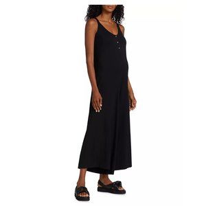 NOM Maternity Nursing Jumpsuit Chelsea Wide Leg Small
